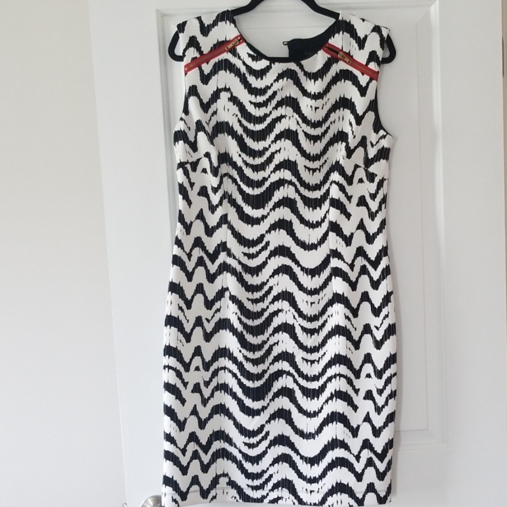 Madisonleigh Zebra Print Dress